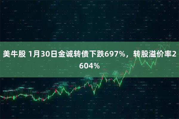 美牛股 1月30日金诚转债下跌697%，转股溢价率2604%